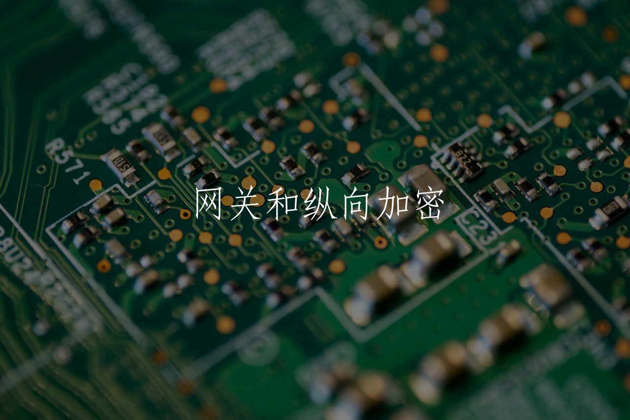 网关和纵向加密 核心概念图