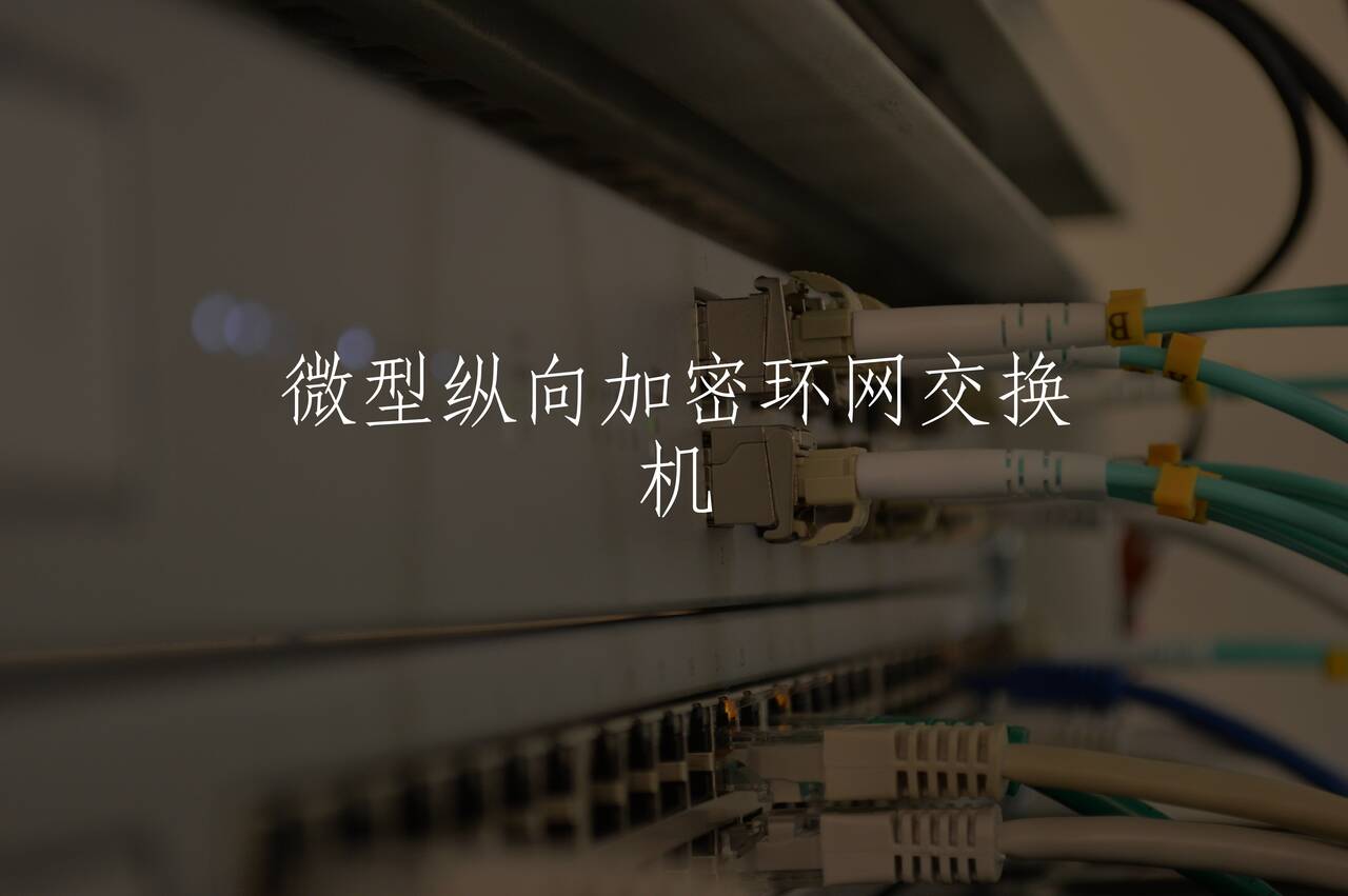 微型纵向加密环网交换机 核心概念图