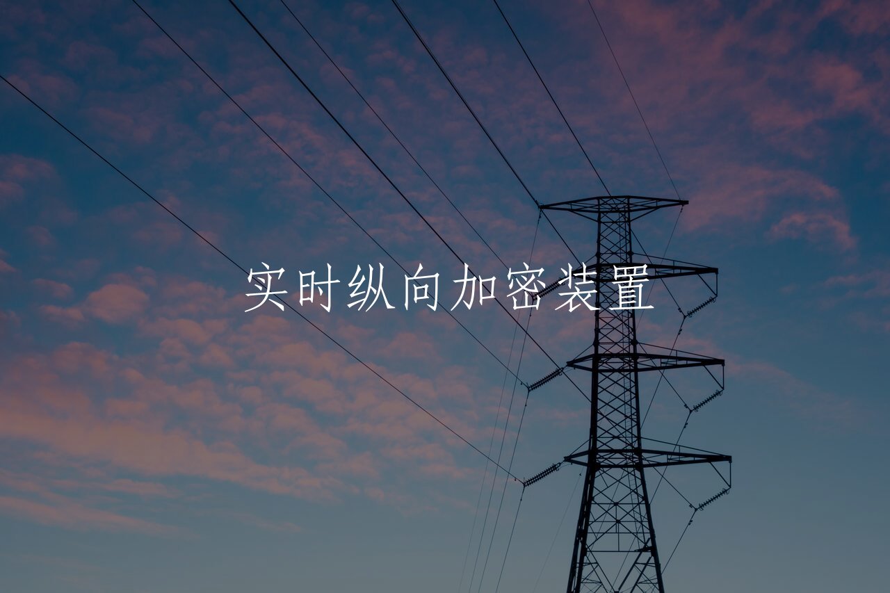 实时纵向加密装置 核心概念图