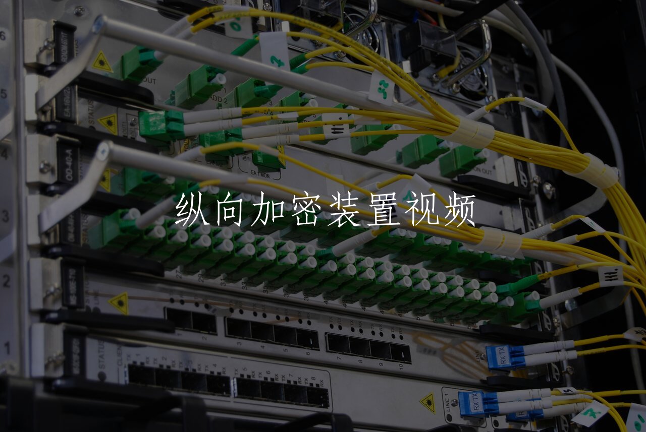 纵向加密装置视频 核心概念图