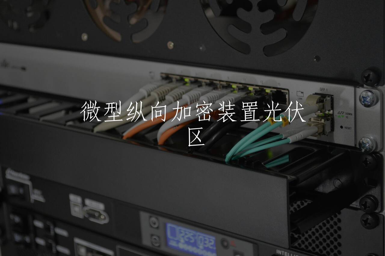 微型纵向加密装置光伏区 核心概念图