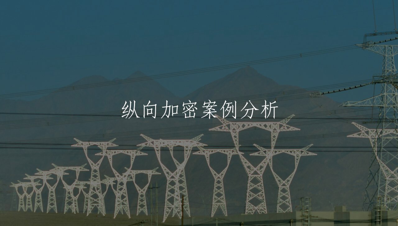 纵向加密案例分析 核心概念图